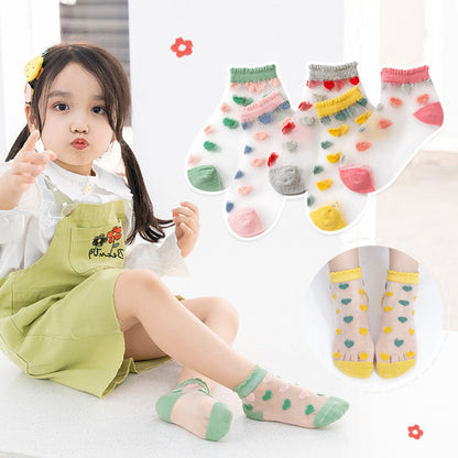 Children's socks Summer Cotton breathable baby socks