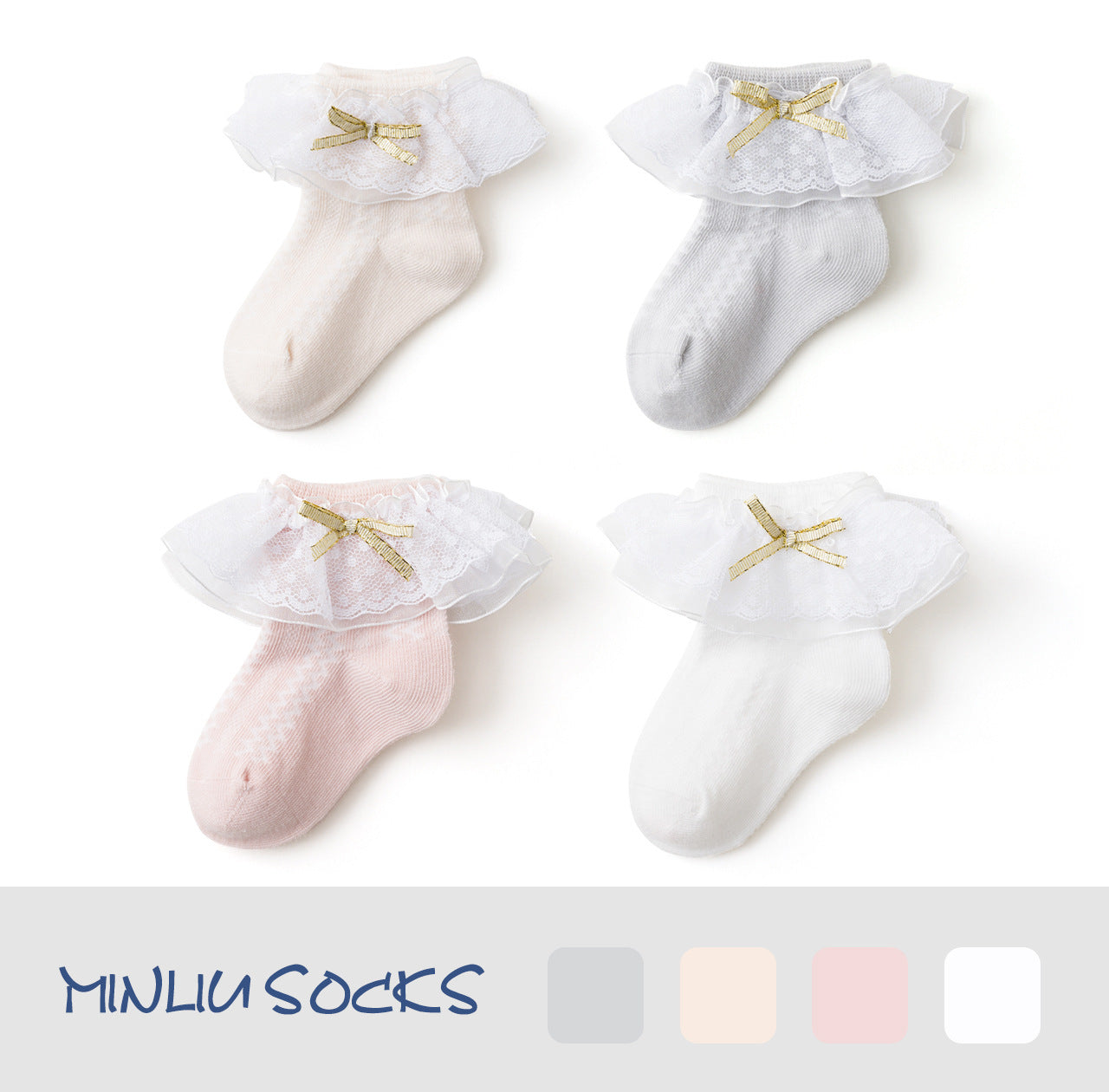 Children's Socks, Baby Girls, Lace Socks, Baby Socks