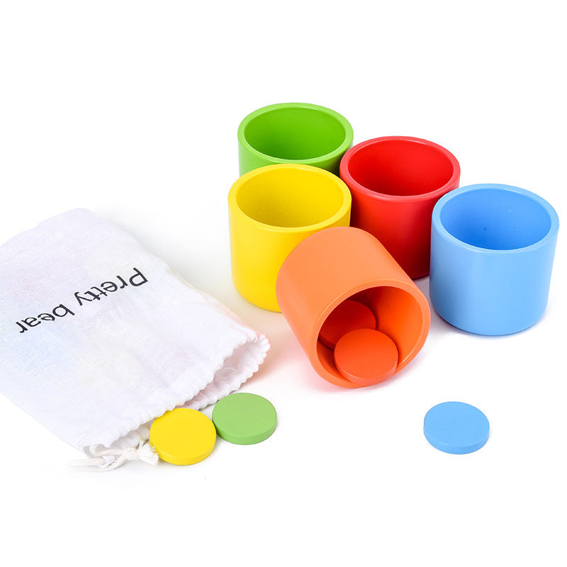 Baby Early Education Educational Toys Color Classification Cup